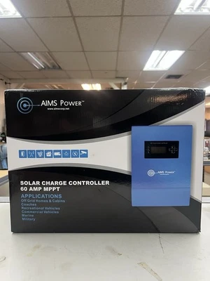 CONTROLADOR DE CARGA SOLAR AIMS POWER (SCC60AMPPT) 60 AMP MPPT Foto 1 de 4