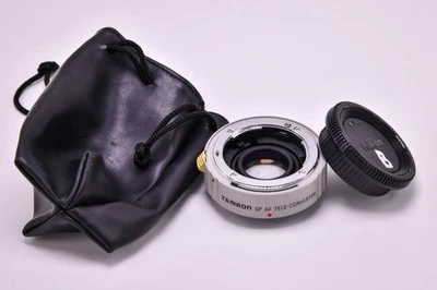 Teleconversor Tamron SP AF 1.4x 140F-FNs para montagem Nikon F com estojo e tampas - Imagem 1 de 4