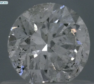 GIA CERTIFIED 5 MM Size Natural Diamond E/I2 Grade Brilliant Round Cut 0.60 Ct - Picture 1 of 8