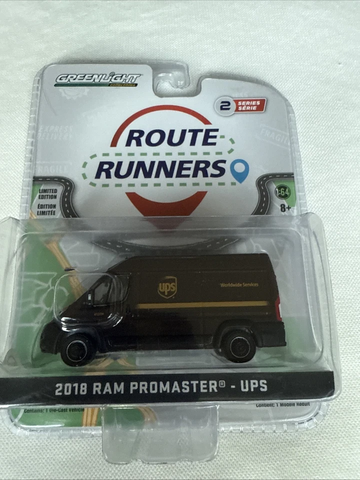 UPS Dodge Ram Promaster Greenlight 1:64 Foto 1 de 1