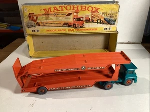 Matchbox Lesney Major Pack M8 Car Transporter In Original Box - Picture 1 of 14