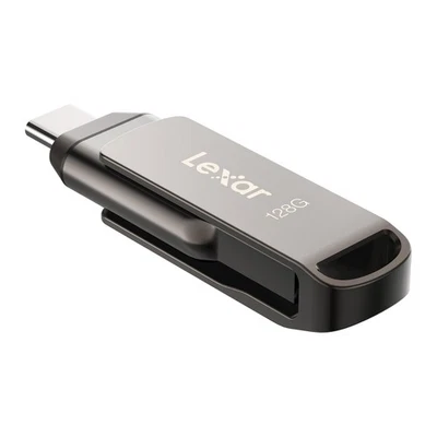 Lexar JumpDrive двойной привод D400 USB 3.1 тип-C (ljdd400128g-bnqnu) - Изображение 1 из 4
