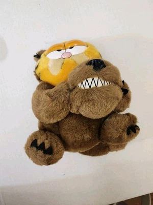 Vintage Garfield Furry Tales Big Bad Wolf Costume Plush by Dakin 1981 - Image 1 of 4