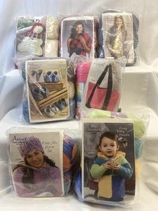 7 Annie Hook & Needle Kit Club Patterns and Yarn Included - Picture 1 of 14