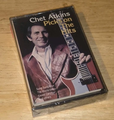 FACTORY SEALED NEW Chet Atkins Picks on the Hits Cassette Tape BMG/RCA CAK-2712 - Image 1 of 3