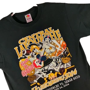 VTG Central Lafourche Trojans Football Homecoming 2004 VS Sarah Reed Med T-Shirt - Picture 1 of 6