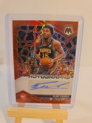 2024/25 Panini Mosaic Prizm Red Scope Autograph Clint Capela  - Image 1 of 2