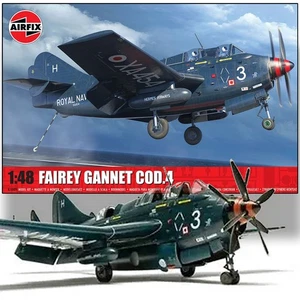 AIRFIX 011009 1/48 FAIREY GANNET COD.4 (CARRIER ONBOARD DELIVERY) MODEL KIT - Picture 1 of 8