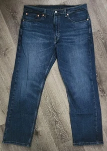 Levi Strauss Levi's Men's 505 Dark Wash Denim Jeans - 36x30 - Picture 1 of 5