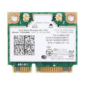 Legacy Mini-PCIe Wi-Fi Card for Intel 3160 | Half Mini PCIe Network Card | 433 - Picture 1 of 4