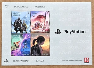 Juego de Tarjetas Postales The Last of Us Stamp Playstation God of War Ratchet Clank - Imagen 1 de 2