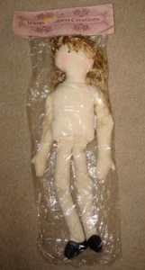 Vintage 1990s Wimpole Street Creations 17" Doll with Hair New and Unopened - Picture 1 of 9