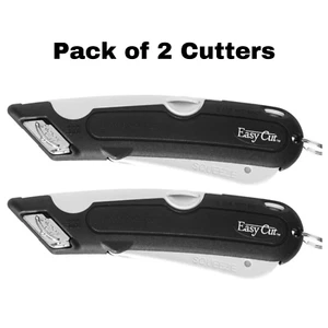 Easy Cut 1000 White Safety Box Cutter Tool (Pack of 2 Cutters) - Picture 1 of 11