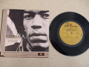 Jimi Hendrix "Gloria" 7" 33 RPM Vinyl Single 1979 PS - Picture 1 of 5