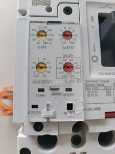 EATON IND MAIN C. B, PDG23F0225E2NL, 225 A, 3 P, 480 V, 25kA@480 V. SEE DETAILS. - Picture 1 of 6