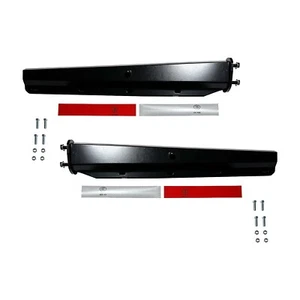 Semirremolque comercial colgante de aleta de barro con resorte recto acero negro 2,5" - Imagen 1 de 4