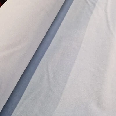 Upholstery Fabric -Pale Blue Velvet Heavy Weight Curtain Cushion Fabric - Stella - Image 1 of 4