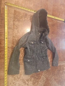 B Hip Girls 6x Gray Long Jacket / Coat #S144 - Picture 1 of 3