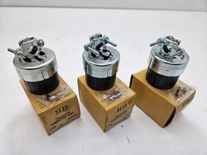 (QTY.3) HUBBELL 3123 TWIST-LOCK CONNECTOR BODY - Picture 1 of 7