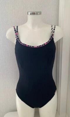 Lidea by Maryan Beachwear 16E (UK 38DD/E) Badeanzug ohne Bügel ungepolstert schwarz - Bild 1 von 4