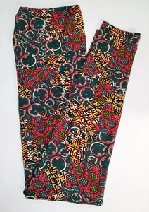 LULAROE Womens Leggings/Pants/Capris: Elastic Waist/Spandex - One Size OS Green - Picture 1 of 7