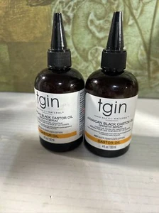 Thank God It's Natural tgin Jamaican Black Castor Oil, Hair & Body Serum 4oz 2pc - Picture 1 of 2
