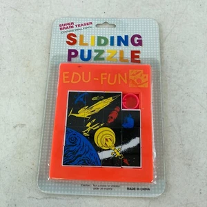 Sliding Puzzle EDU-FUN Super Brain Teaser Space Ship Puzzle BRAND NEW - Picture 1 of 10