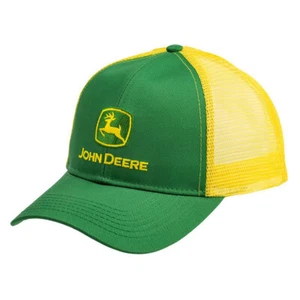 John Deere Green & Yellow Trucker Cap - Picture 1 of 2