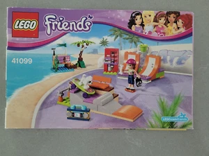 LEGO Friends 41099 - Heartlake Skate Park - 100% Complete w/ Mia - 2015 - Picture 1 of 3