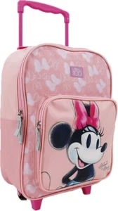 MINNIE MOUSE Rucksack Trolley Kinderkoffer Stark Rosa Pink Disney - Bild 1 von 1