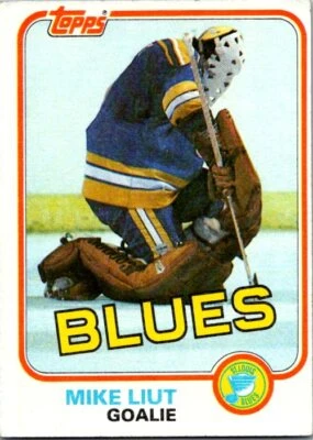 1981-82 Topps #20 Mike Liut - Image 1 of 2