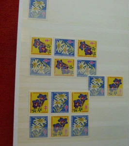 BRD 1965 TUBERKOLOSE WEIHNACHTEN CHRISTMAS 2 x 6er Block - Bild 1 von 4