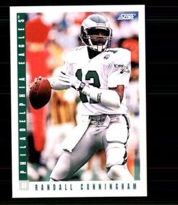1993 Score Quarterback Club Randall Cunningham #4 Philadelphia Eagles - Picture 1 of 2