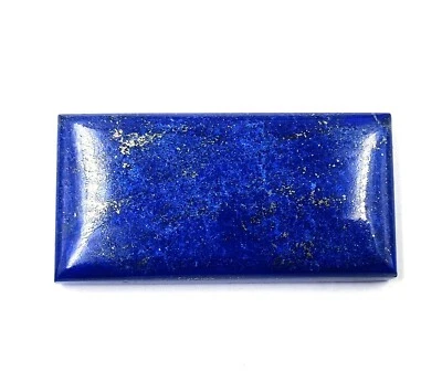 Piedra preciosa suelta de lapislázuli azul natural certificada en forma de esmeralda de 390,5 quilates 25S  Foto 1 de 4