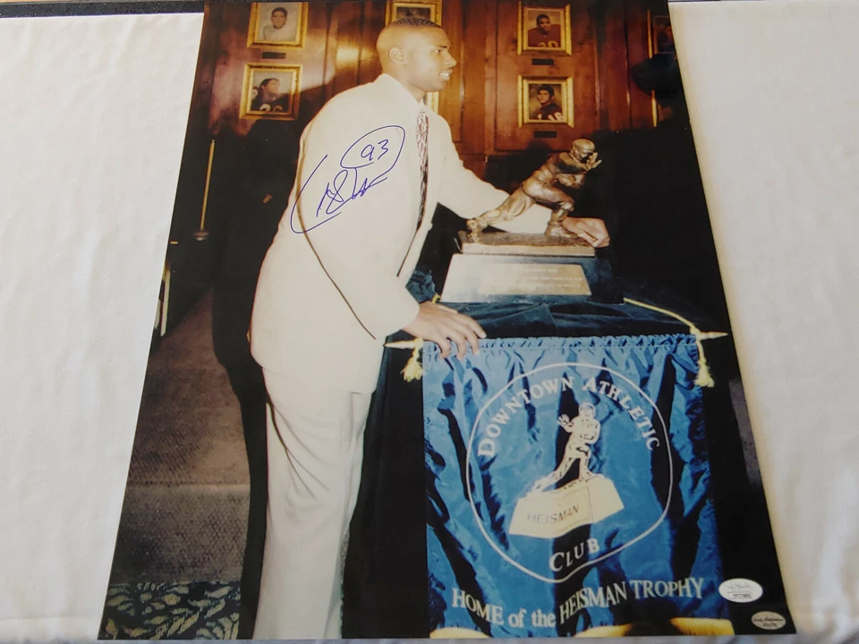 FSU Heisman Charlie Ward Signed 16x20 Photo JSA COA - Image 1 of 1