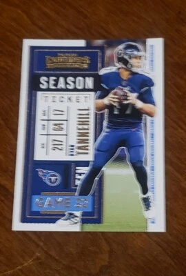 Ryan Tannehill 2020 Panini Contenders Football Card #9 Titans - Image 1 of 2
