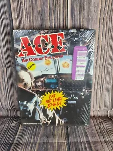 ACE: Air Combat Emulator Commodore 64/128 Flight Simulator Video Game NEW/SEALED - Picture 1 of 5