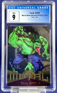 Fleer 1995 Marvel Metal Edición Inaugural Hulk 2099 #47 Calificado CGC 9 - Imagen 1 de 2