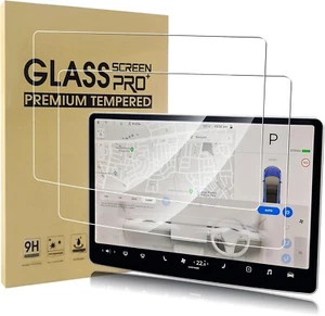 2 PACK OF Tempered Glass Screen Protector for Tesla Model 3 (2025/2024) - 15.4" - Bild 1 von 9