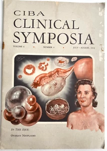 1954 July-Aug CIBA CLINICAL SYMPOSIA vintage medical magazine BEARDED LADIES - Picture 1 of 6