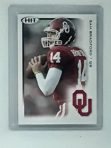 Sam Bradford 2010 Sage Hit Football - #14 - Oklahoma Sooners - Picture 1 of 2