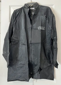 NEW ~Field & Stream Rain Jacket~ Cycle World ~ Black ~ Hood Windbreaker~1 Size - Picture 1 of 6