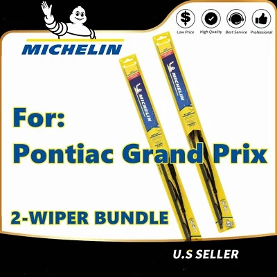 Wiper Blades 2-Pack Standard Wipers - fit 1997-2008 Pontiac Grand Prix - 30221x2 Foto 1 de 4