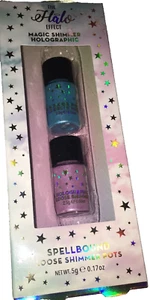 The Halo Effect Magic Shimmer Holographic Loose Shimmer Pots=SET OF 2=Spellbound - Picture 1 of 2