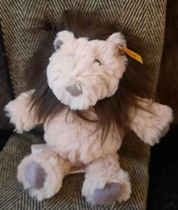 NWT Steiff Lionel the Lion 8" Soft Cuddly Friends Collection With Ear Tag - Picture 1 of 7