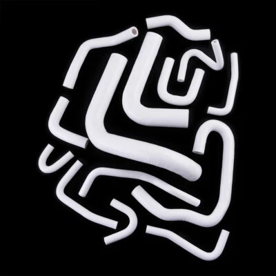 Fit 1990-95 TOYOTA PICKUP 4RUNNER 3VZE 3.0L V6 Silicone Radiator Hose White Pipe Foto 1 de 4