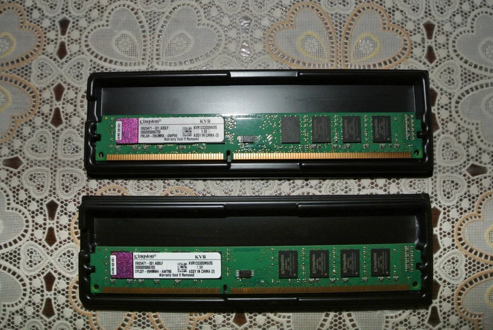 Kingston 2GB DDR3 1333 (PC3-10600) Memoria RAM - Immagine 1 di 1