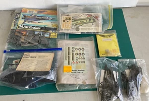 7 alte Flugzeugmodelle-in-a-Bag siehe Beschreibung und Fotos - Bild 1 von 7
