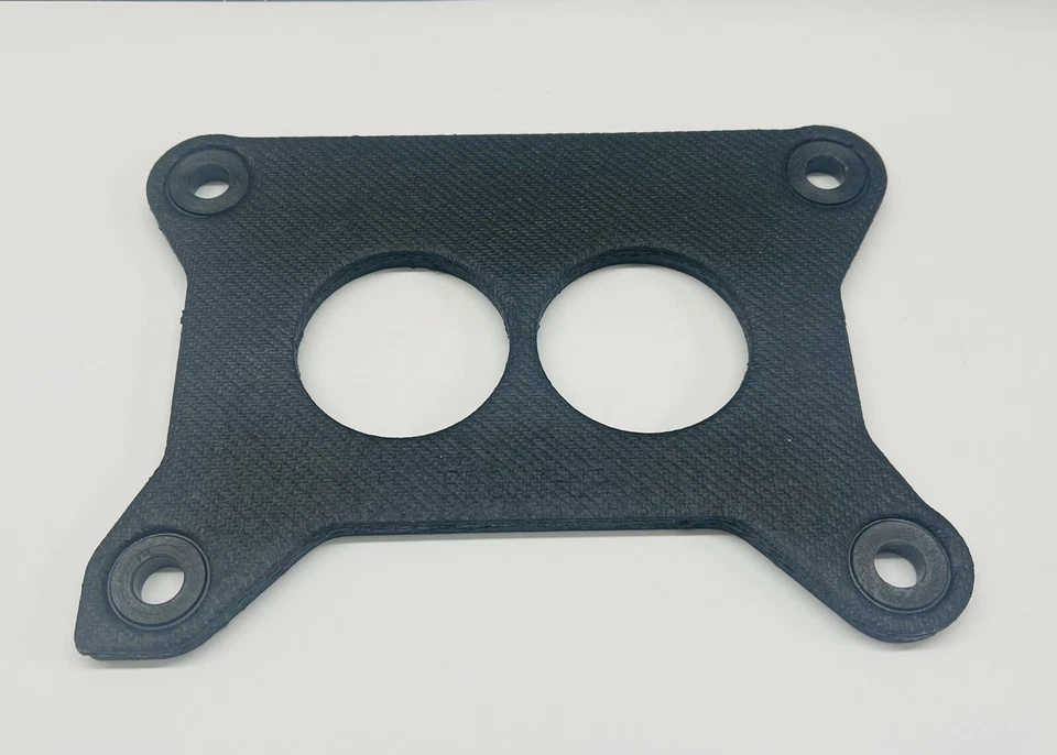 Ford Motorcraft 2 Barrel Carburetor Flange 1/4 Insulator Base Gasket 2100 & 2150 - Image 1 of 1