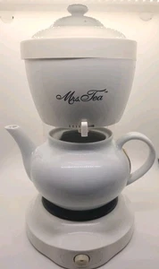 Mrs Tea elektrischer heißer Teekocher von Mr Coffee 6 Tassen Keramik Teekanne & Deckel funktioniert! - Bild 1 von 12